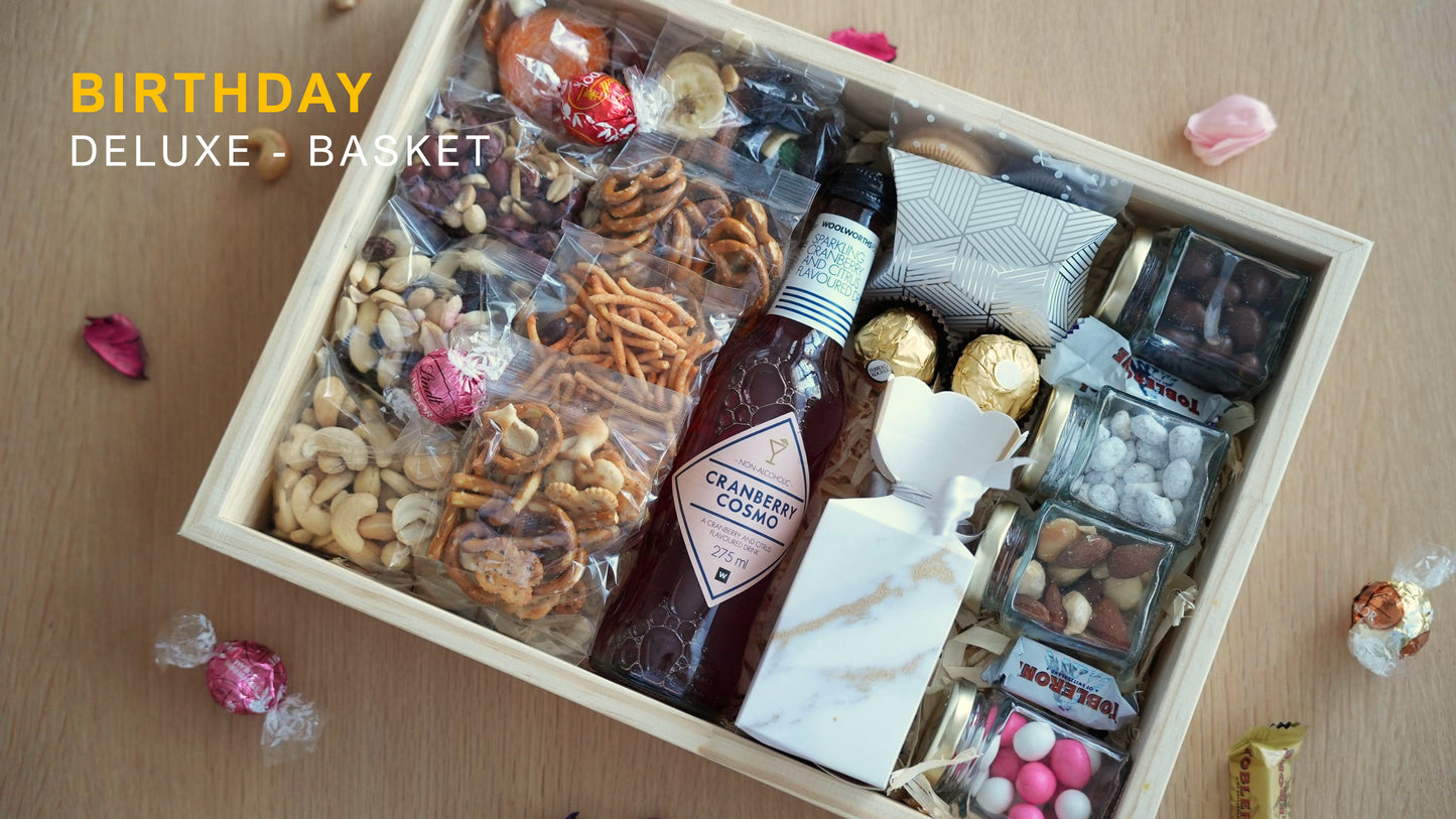 Birthday Deluxe Gift Basket