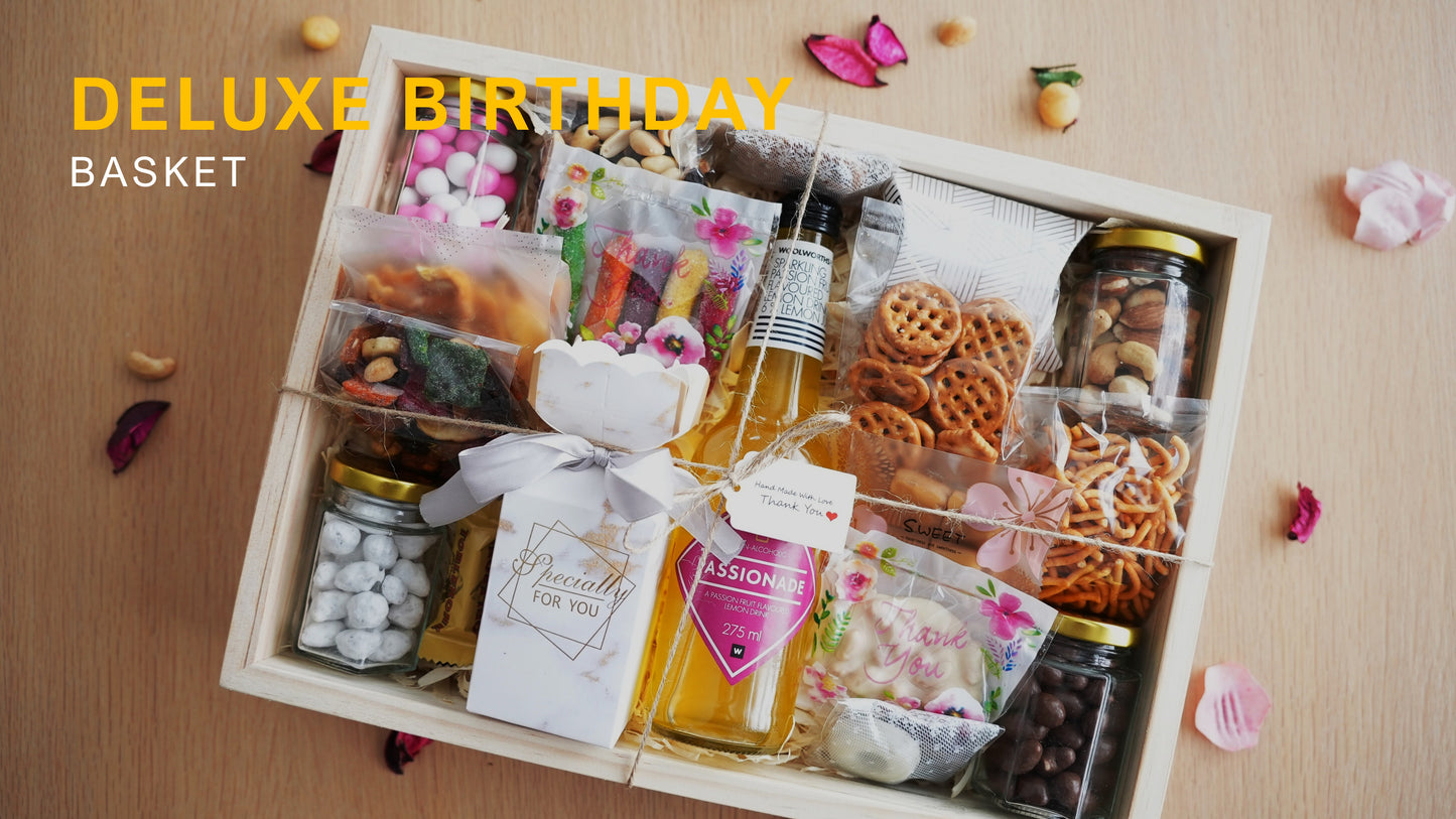BYB Deluxe Birthday Gift Basket