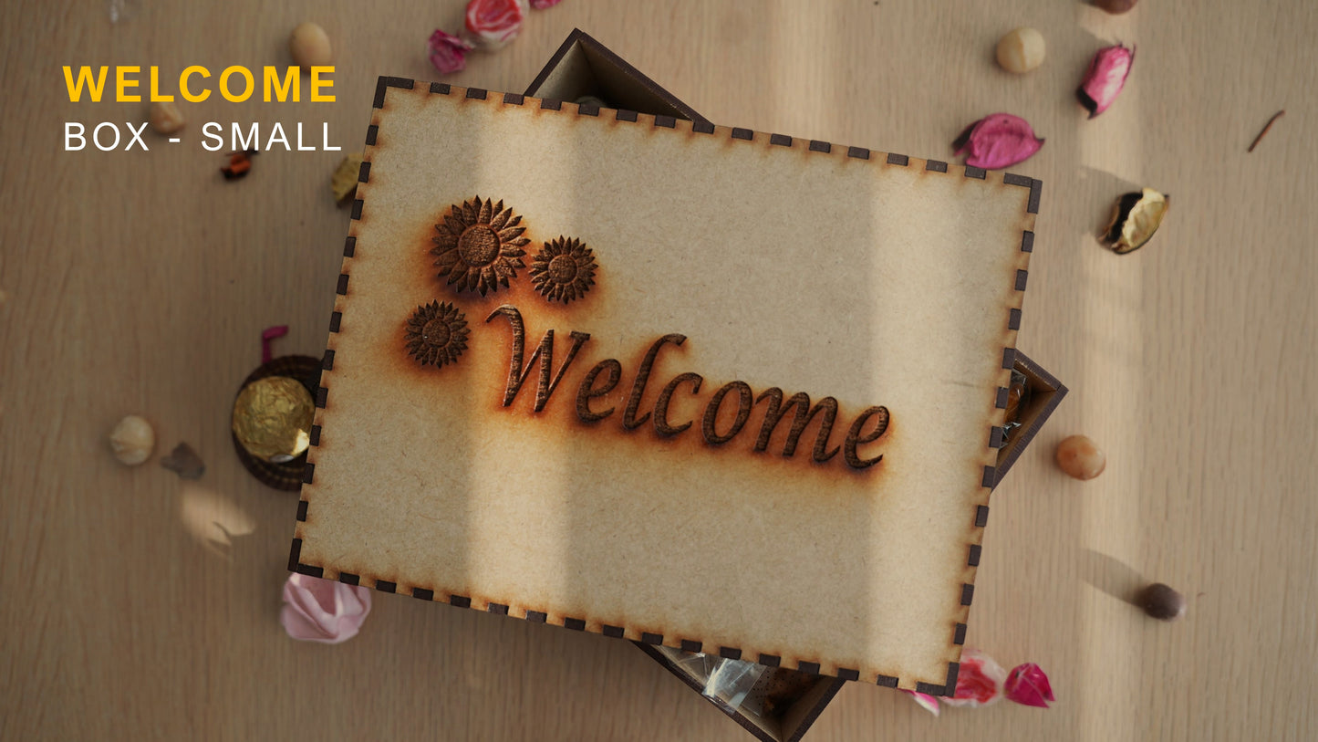 Engraved Gift Box "Welcome"