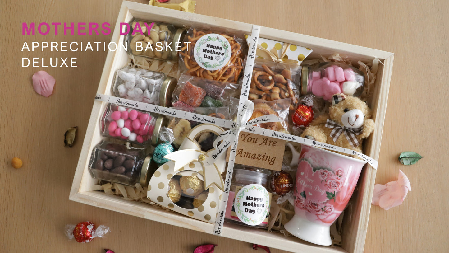 Mothers Day Deluxe Appreciation Gift Basket