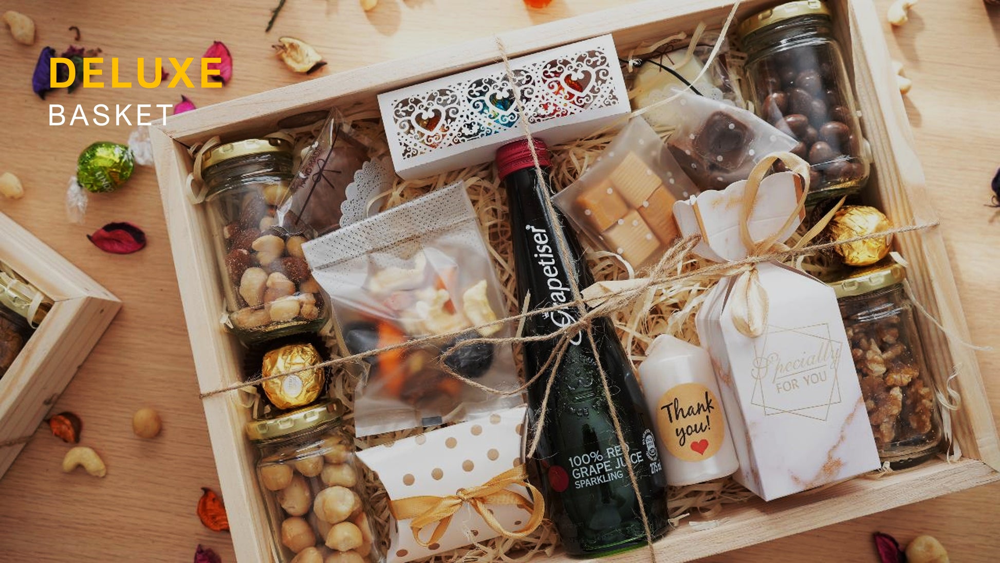 Build Your Basket Deluxe Gift Basket