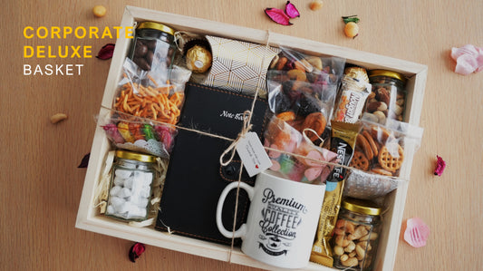 Corporate Deluxe Gift Basket