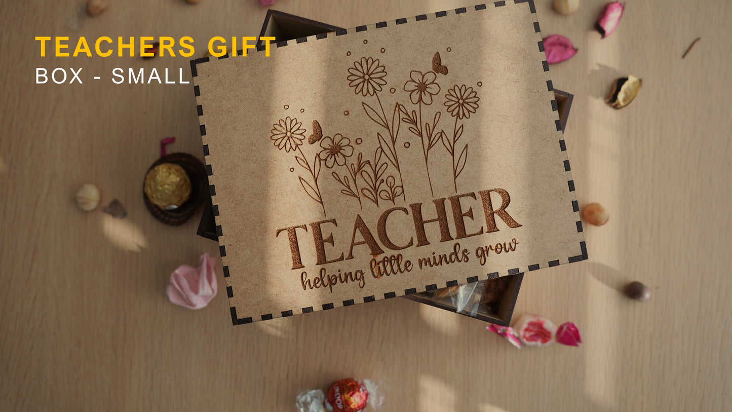 Engraved Teachers Gift Box