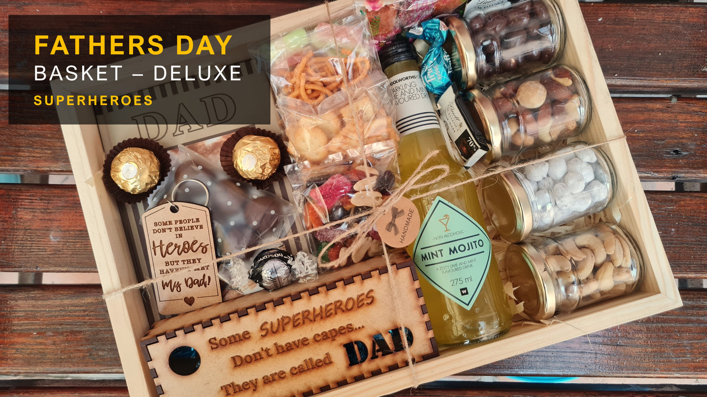 Fathers Day Superhero Deluxe, top view