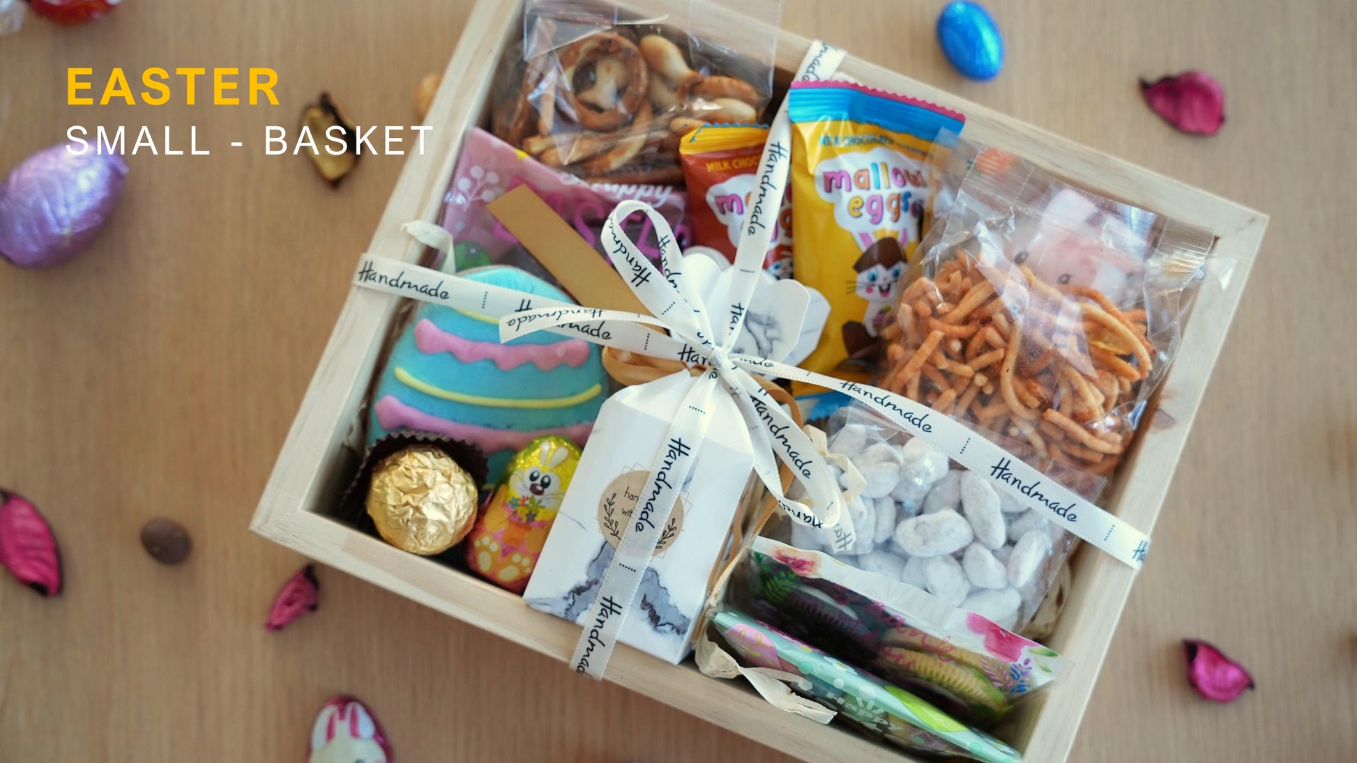 Easter Gift Basket, Small, top view